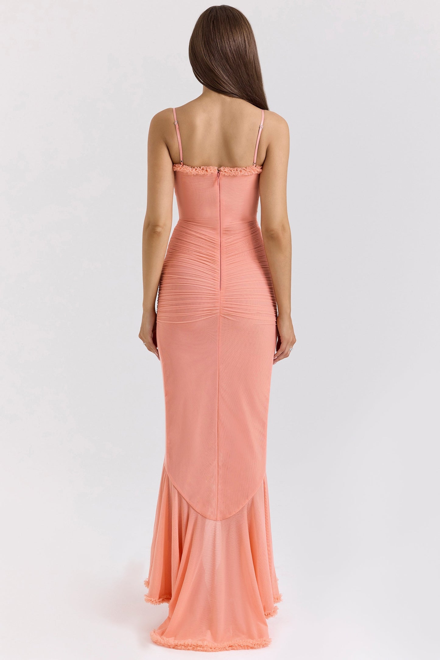 GABBI | RUFFLED MAXI DRESS