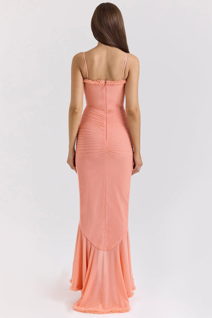 GABBI | RUFFLED MAXI DRESS