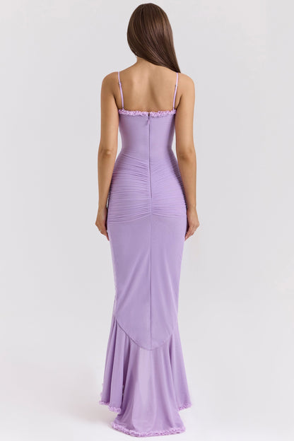 GABBI | RUFFLED MAXI DRESS