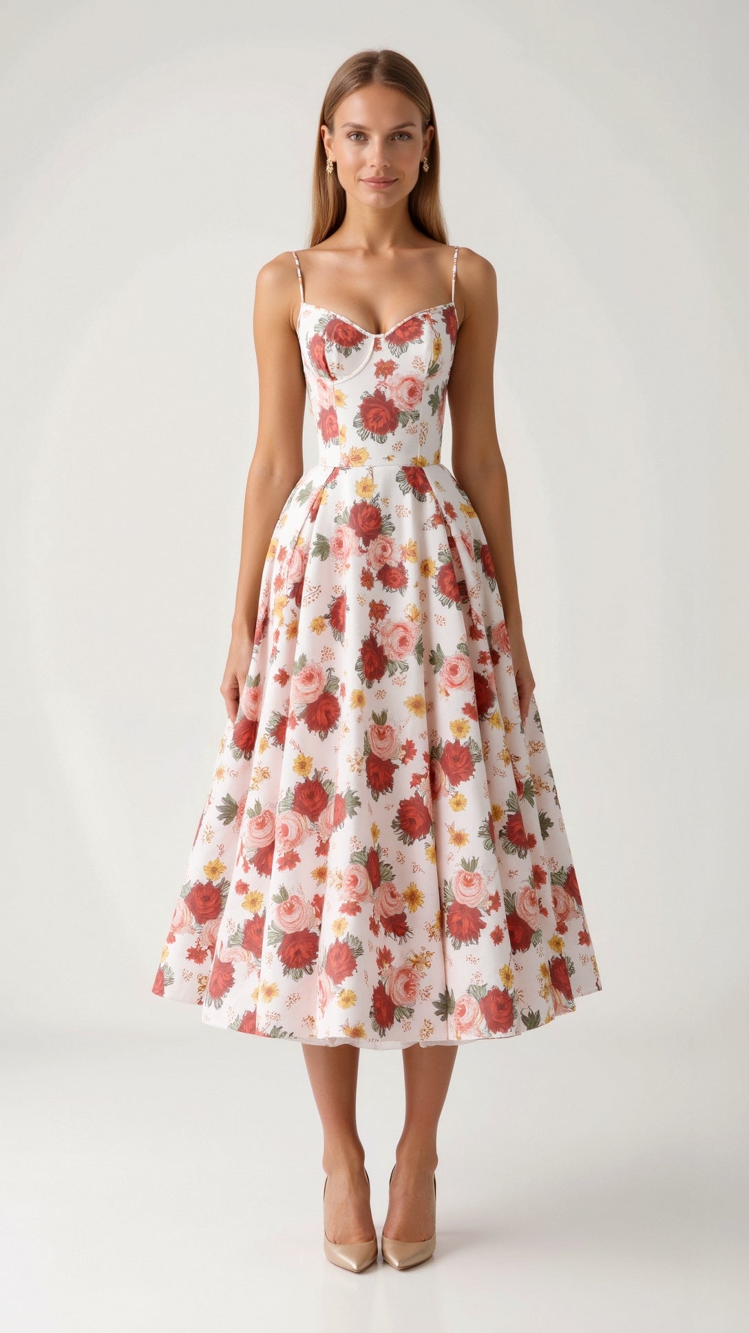 Daisy Corset Midi Dress - product image 7