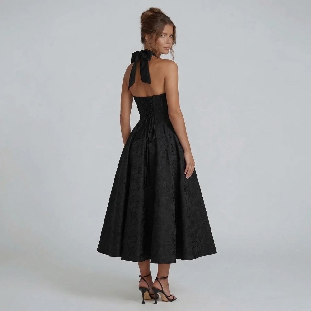 Mirabelle Halter Midi Dress - product image 9