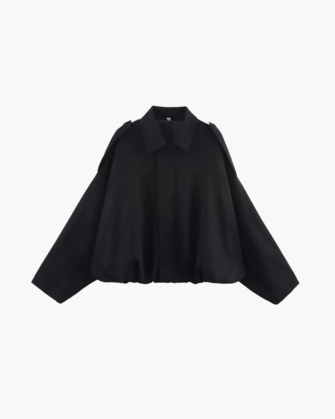Women collared jacket, side view