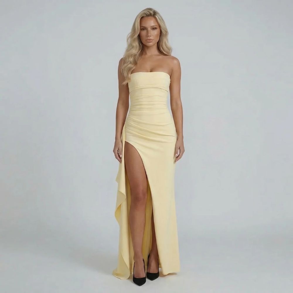 Sylvia Asymmetric Maxi Dress - product image 8