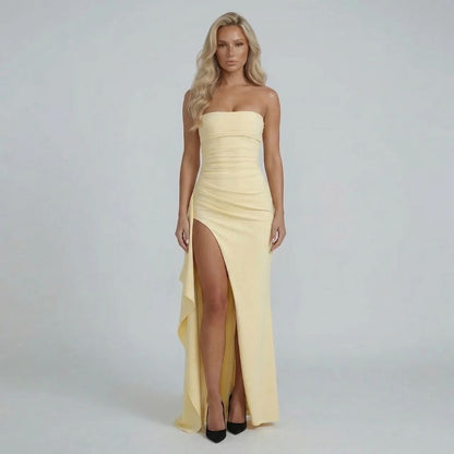 Sylvia Asymmetric Maxi Dress - product image 8