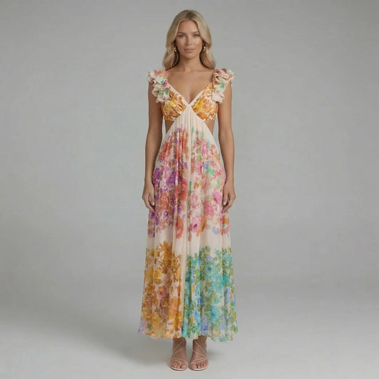 Felicity Floral Maxi Dress
