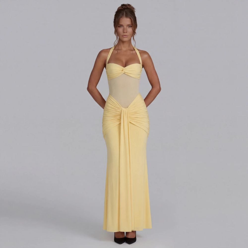 Vivienne Ruched Maxi Dress - product image 6