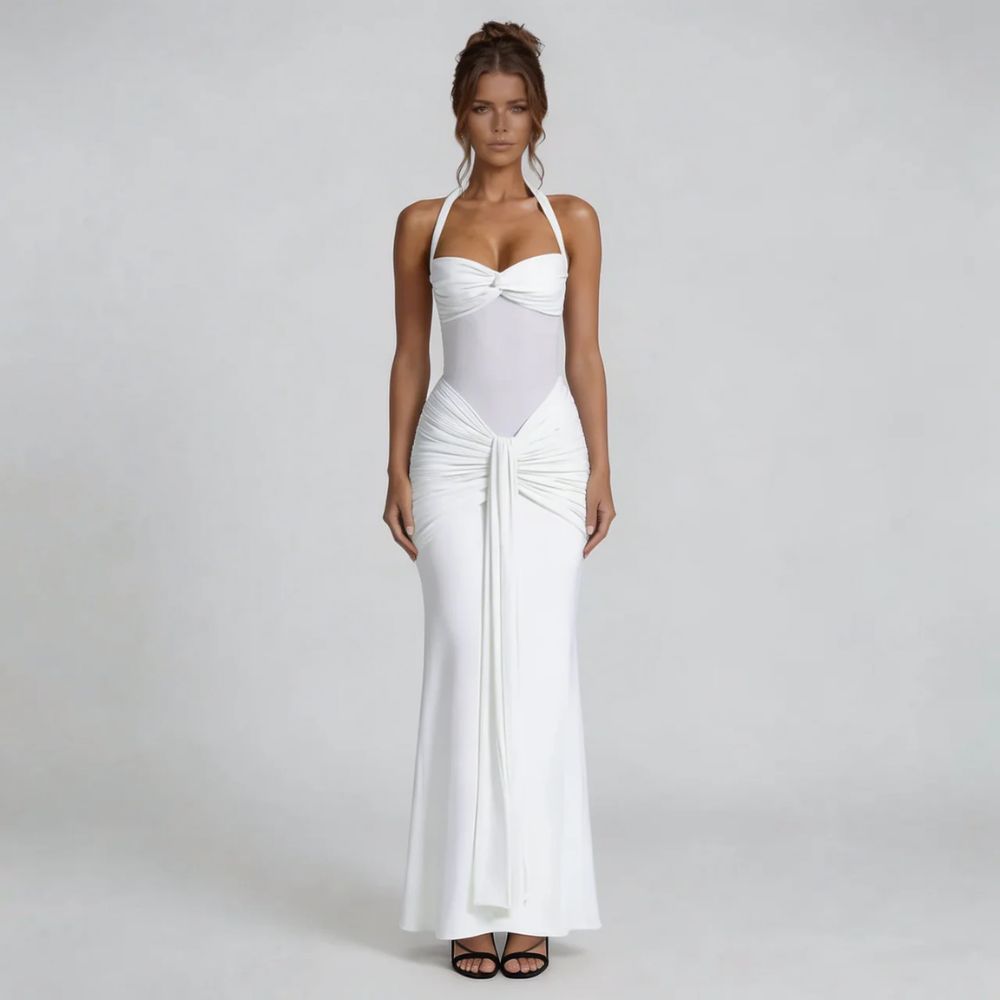 Vivienne Ruched Maxi Dress - product image 7