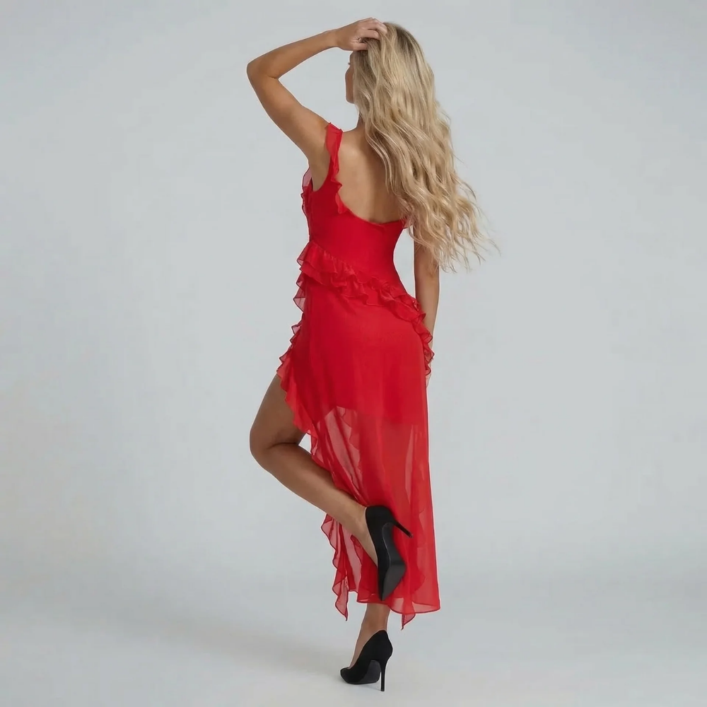 Phoebe Ruffle Maxi Dress - product image 9