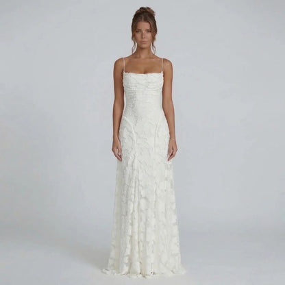 Marielle Lace-Up Maxi Dress - product image 5