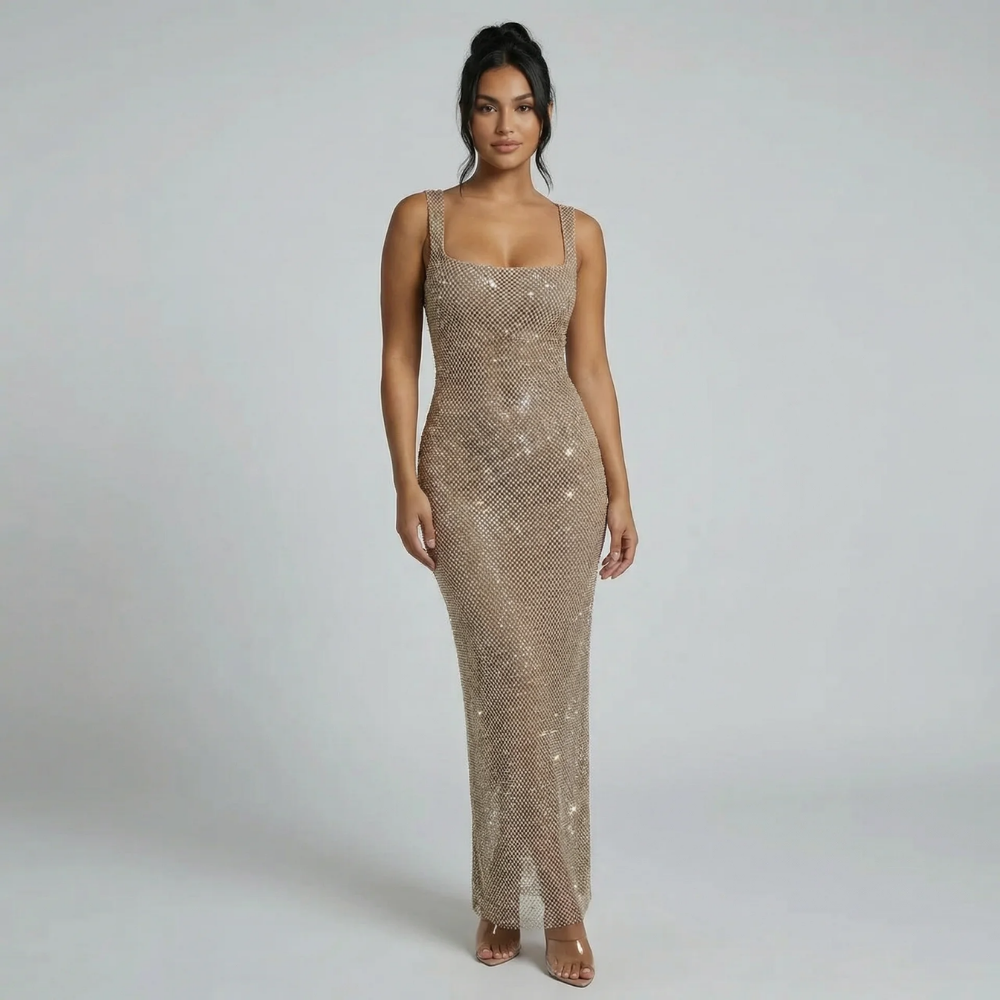 Alara Shimmer Maxi Dress - product image 8