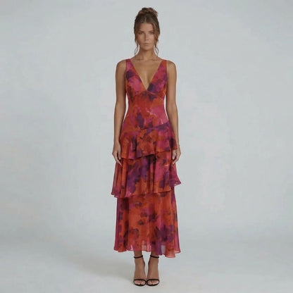 Seraphina Ruffle Midi Dress - product image 9