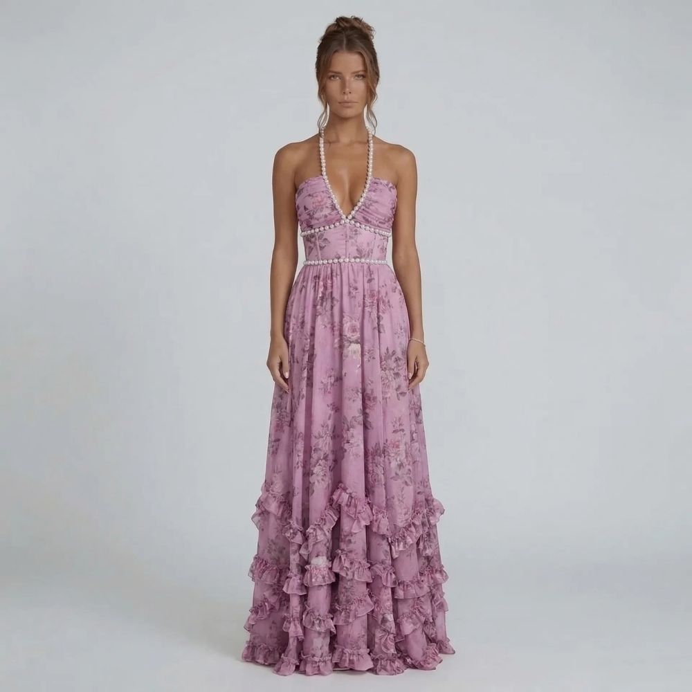 Seraphine Ruffle Maxi Dress - product image 5