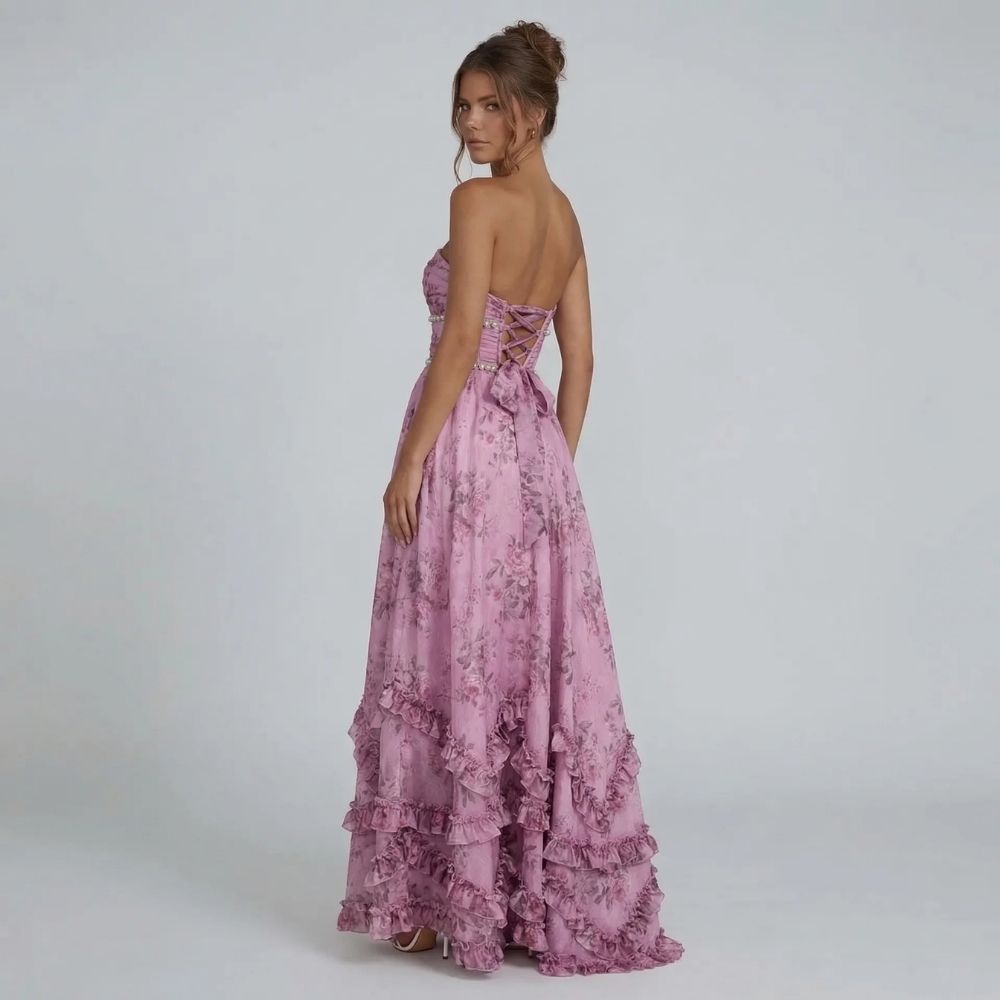 Seraphine Ruffle Maxi Dress - product image 6