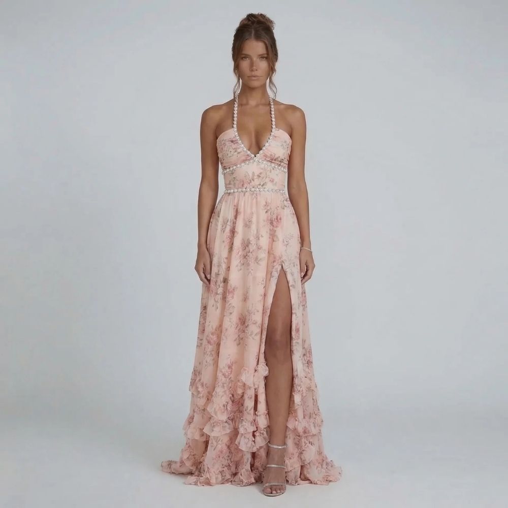 Seraphine Ruffle Maxi Dress - product image 7